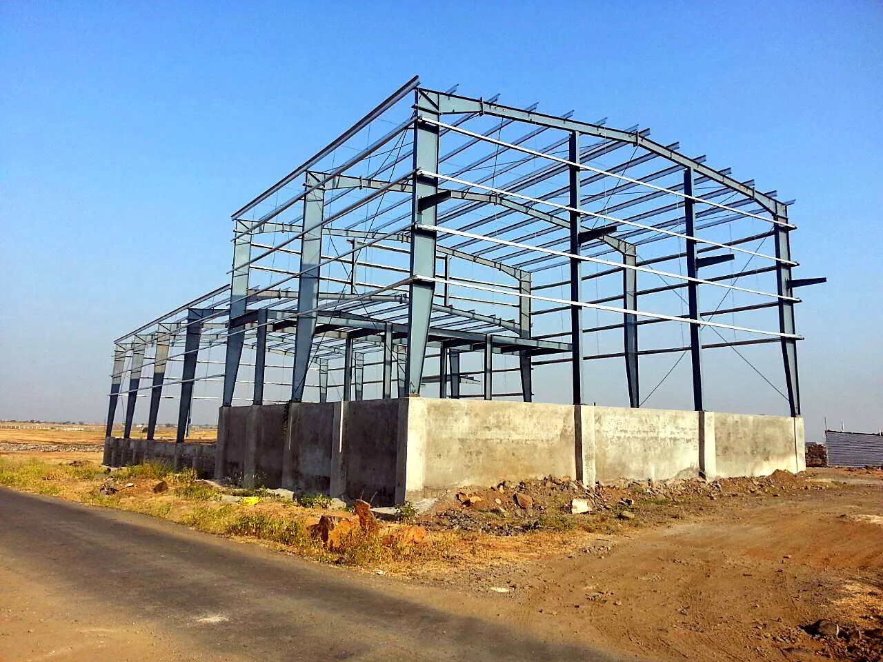 Structural Steel & Roofing Works